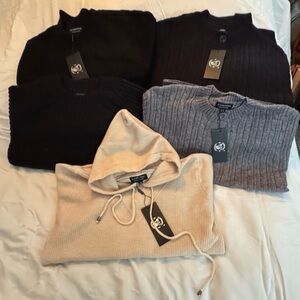 Womens Sweater Collection Reseller Lot. 5 pieces. By S. Christina 100% Cashmere.